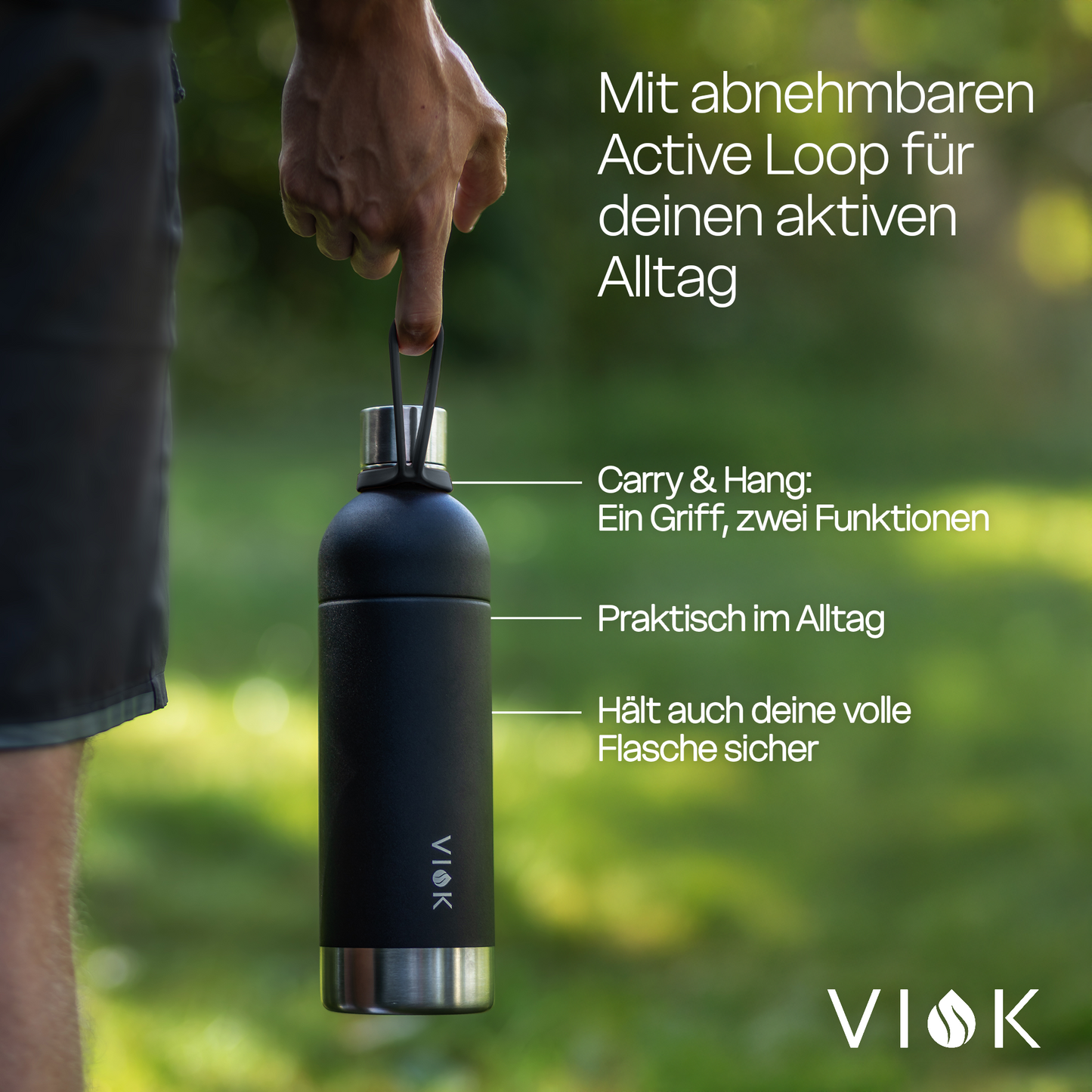 VIOK Active Loop - Schwarz