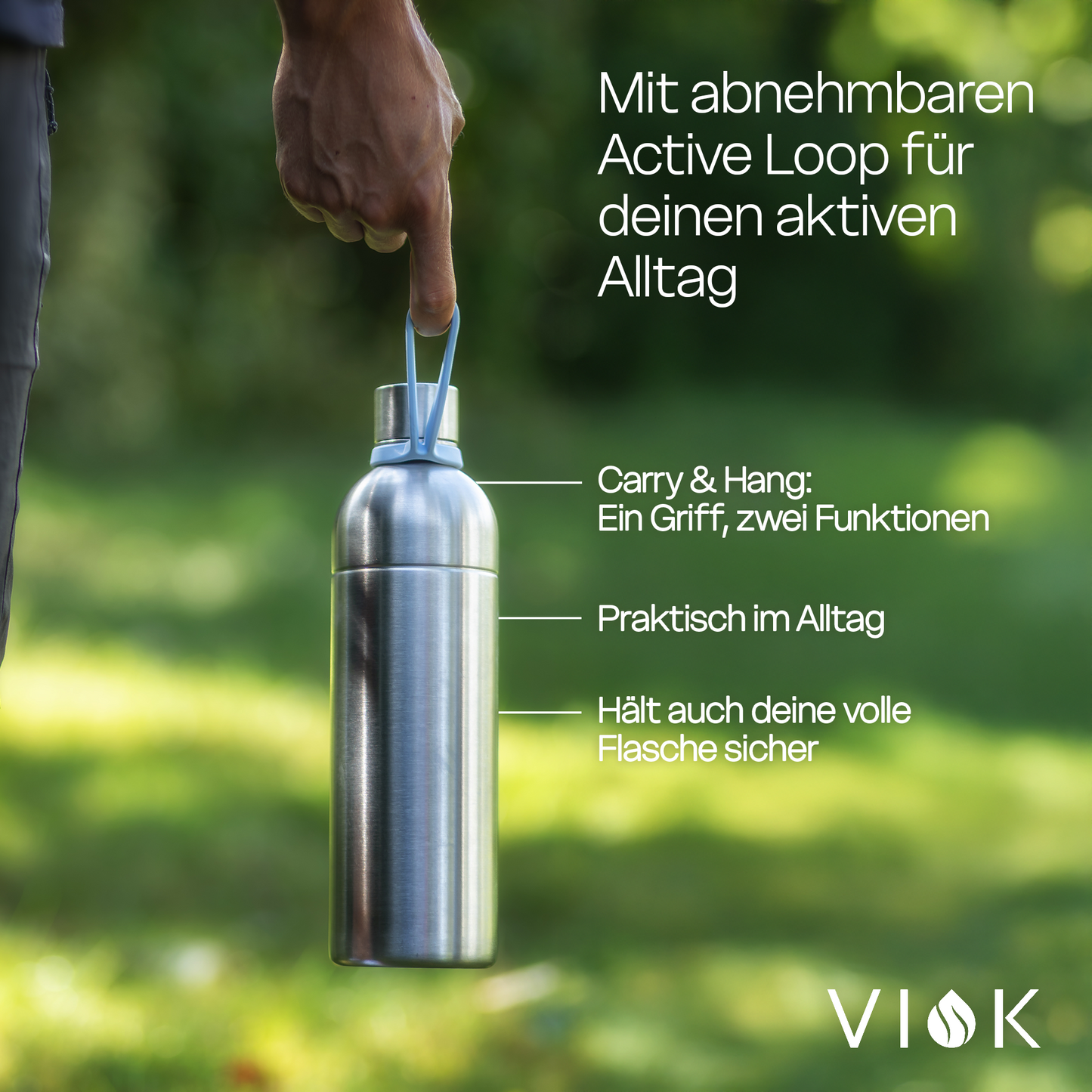VIOK Active Loop Hellblau