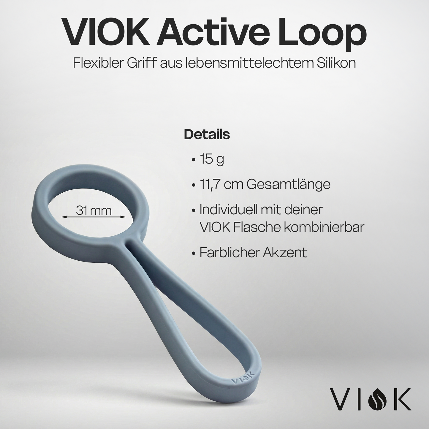 VIOK Active Loop Hellblau