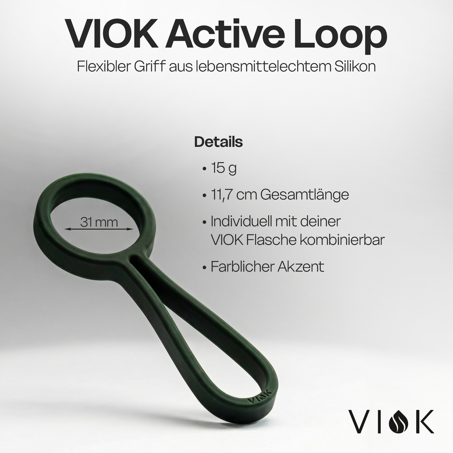 VIOK Active Loop - Waldgrün