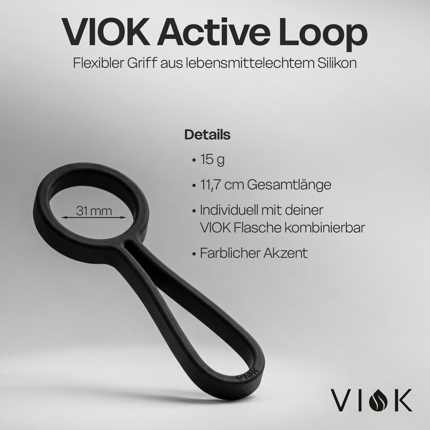 VIOK Active Loop - Schwarz